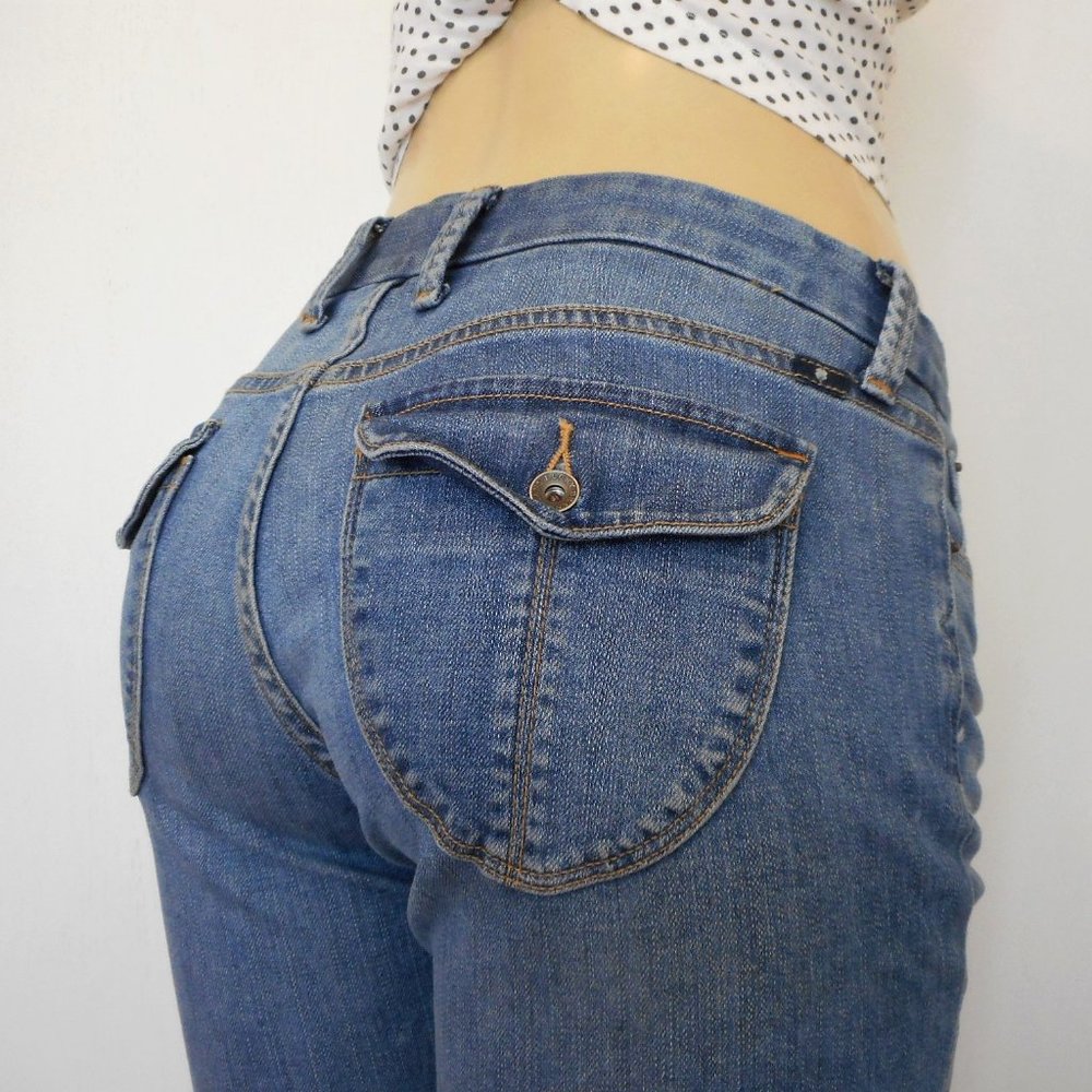 LUCKY BRAND Jeans Size 6 Sweet Crop Denim